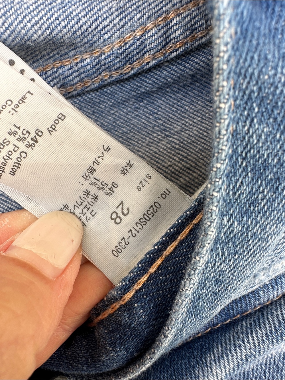 Moussy Medium Blue Ripped Cropped Jeans - Picture 3 of 4